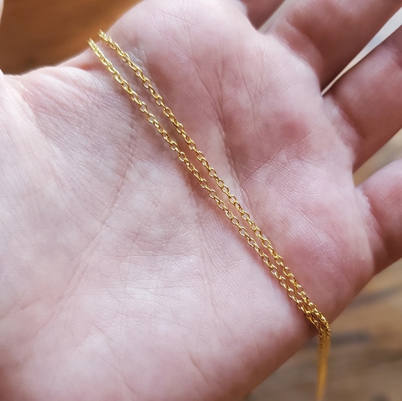 New 18K GP Necklace Chain - Picture 1 of 5